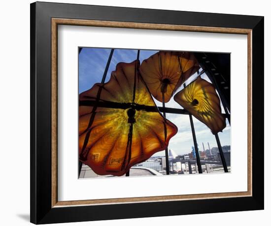 Glass Exhibit at Union Station, Tacoma, Washington, USA-Merrill Images-Framed Photographic Print