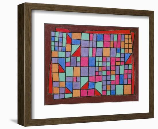 Glass Facade (Glas-Fassade). 1940, 288-Paul Klee-Framed Giclee Print