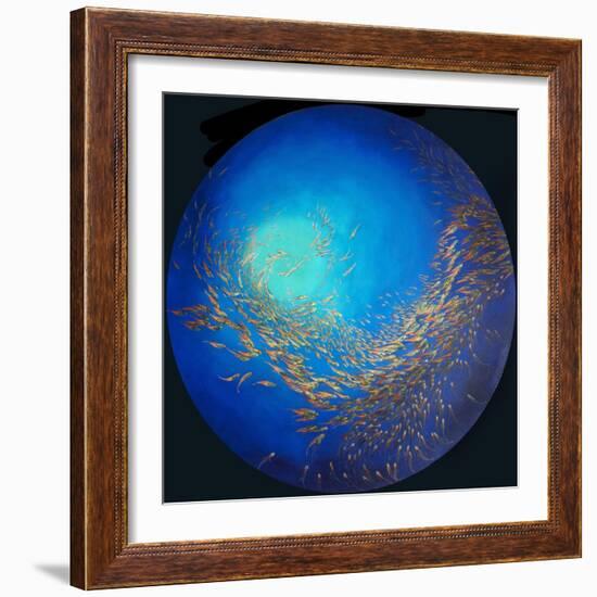 Glass fish 3, 2012-Odile Kidd-Framed Giclee Print