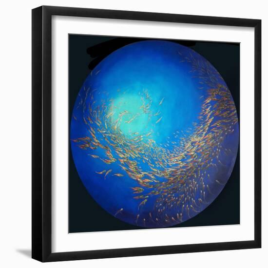 Glass fish 3, 2012-Odile Kidd-Framed Giclee Print