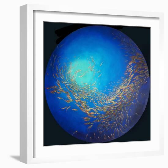 Glass fish 3, 2012-Odile Kidd-Framed Giclee Print