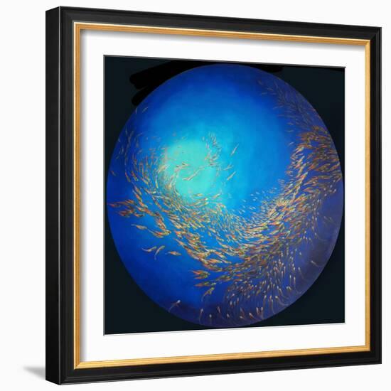 Glass fish 3, 2012-Odile Kidd-Framed Giclee Print