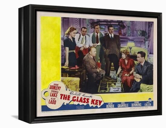 Glass Key, 1942-null-Framed Stretched Canvas
