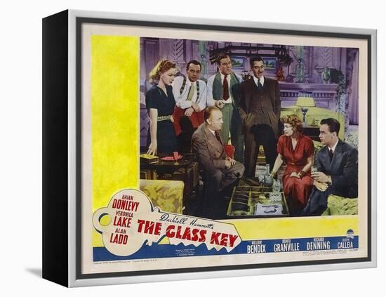 Glass Key, 1942-null-Framed Stretched Canvas