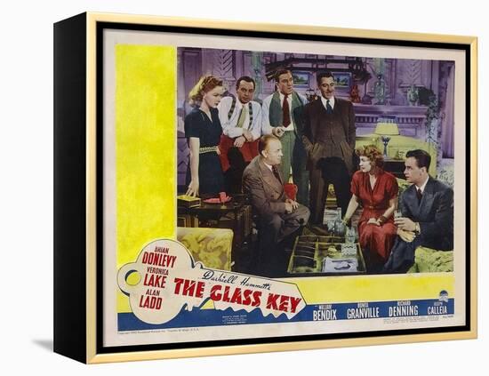 Glass Key, 1942-null-Framed Stretched Canvas