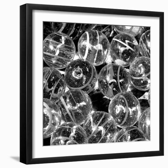 Glass Marbles I-null-Framed Art Print