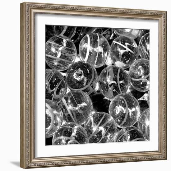 Glass Marbles I-null-Framed Art Print