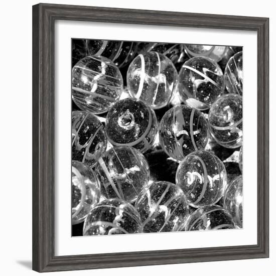 Glass Marbles I-null-Framed Art Print