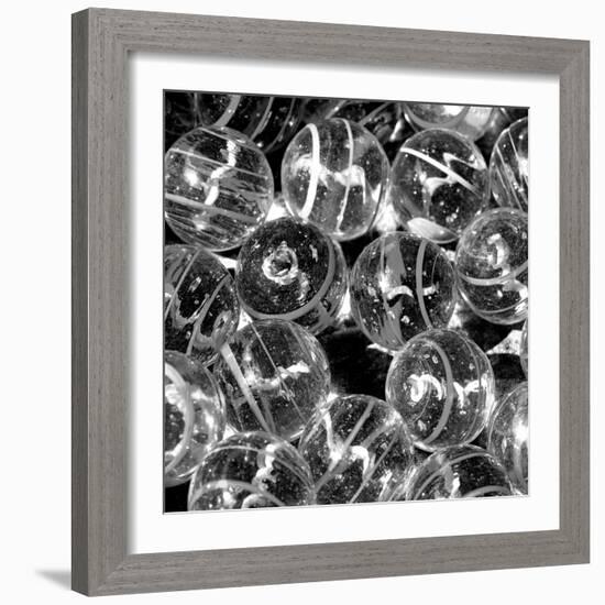 Glass Marbles I-null-Framed Art Print