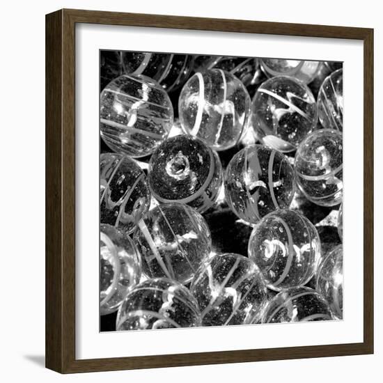 Glass Marbles I-null-Framed Art Print