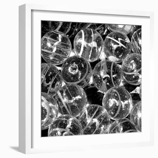 Glass Marbles I-null-Framed Art Print