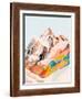Glass Mountains-Louise Robinson-Framed Art Print