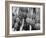 Glass Net Floats Being Used in Groups to Hold Afloat Net Markers Which Are Poles with Small Flag-Eliot Elisofon-Framed Photographic Print