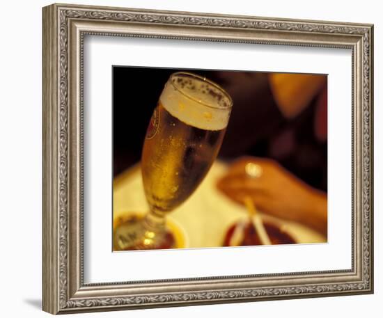 Glass of Beer, Paris, France-Michele Molinari-Framed Photographic Print