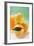 Glass of Orange Juice Beside Several Oranges-Foodcollection-Framed Photographic Print