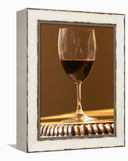 Glass of Red Chateau Belgrave, Haut-Medoc, Grand Crus Classee, France-Per Karlsson-Framed Premier Image Canvas