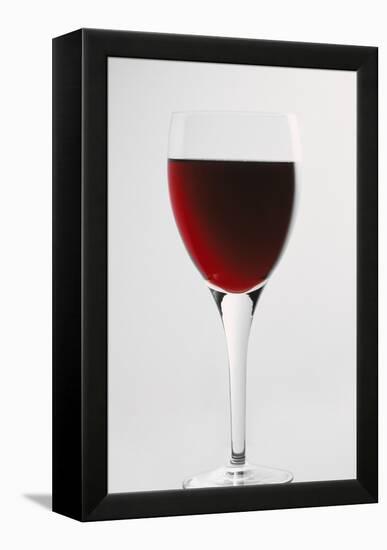 Glass of Red Wine-Lawrence Lawry-Framed Premier Image Canvas