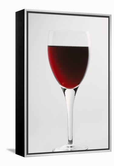 Glass of Red Wine-Lawrence Lawry-Framed Premier Image Canvas