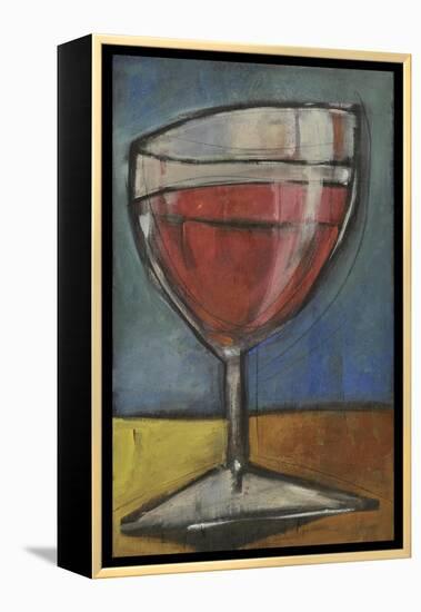 Glass of Red-Tim Nyberg-Framed Premier Image Canvas