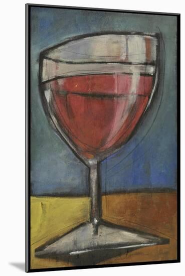 Glass of Red-Tim Nyberg-Mounted Giclee Print