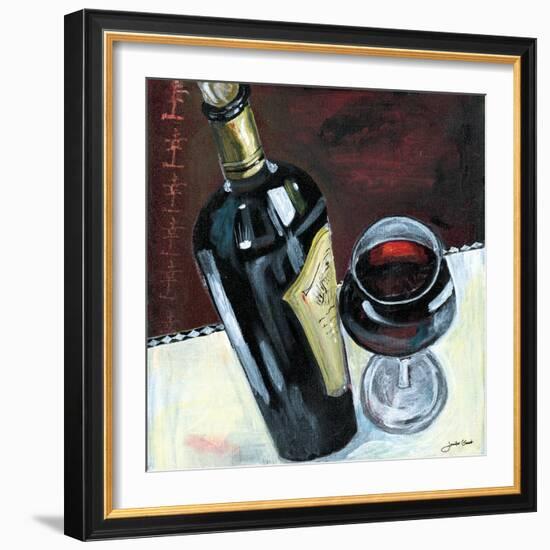 Glass of Red-Jennifer Garant-Framed Giclee Print