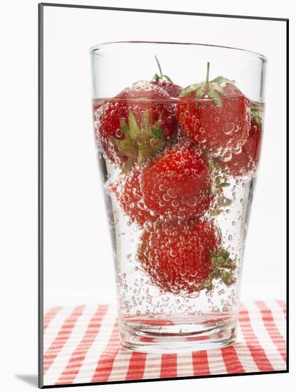 Glass of Strawberry Punch-Kröger & Gross-Mounted Photographic Print