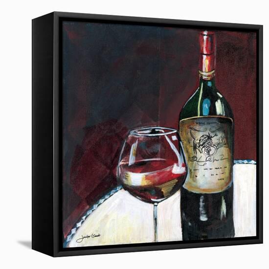 Glass of Syrah-Jennifer Garant-Framed Premier Image Canvas