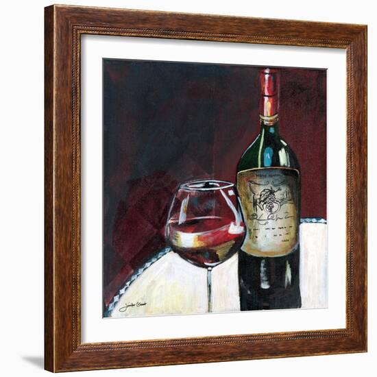 Glass of Syrah-Jennifer Garant-Framed Giclee Print