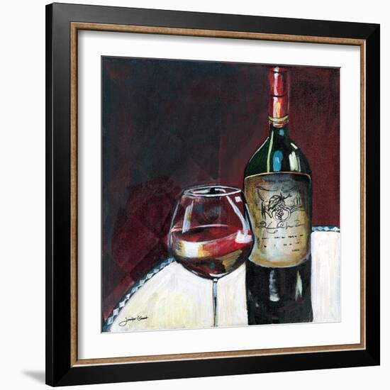 Glass of Syrah-Jennifer Garant-Framed Giclee Print