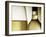Glass of White Wine and Bottle-Steve Lupton-Framed Photographic Print
