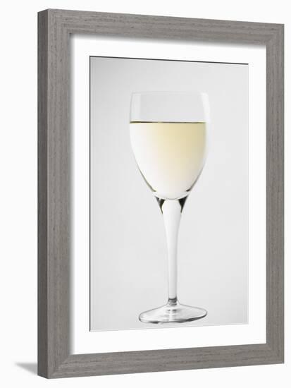Glass of White Wine-Lawrence Lawry-Framed Photographic Print