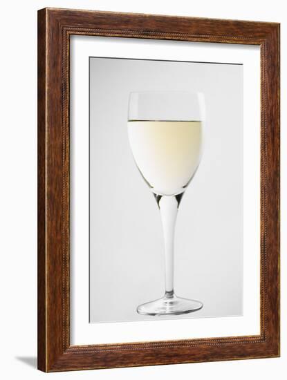 Glass of White Wine-Lawrence Lawry-Framed Photographic Print