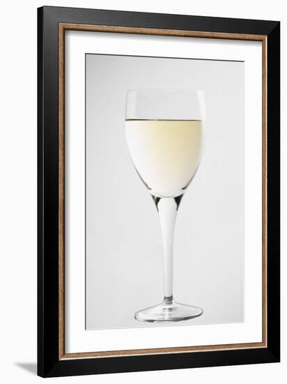 Glass of White Wine-Lawrence Lawry-Framed Photographic Print