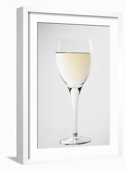 Glass of White Wine-Lawrence Lawry-Framed Photographic Print