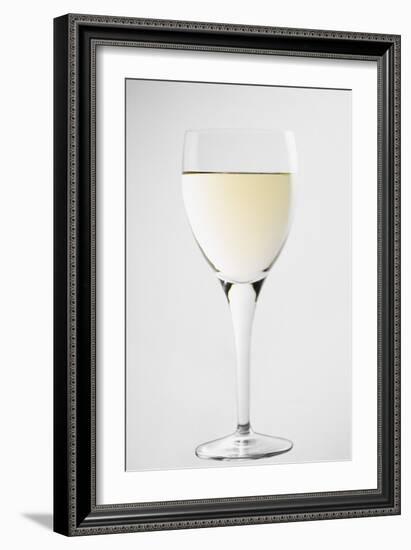 Glass of White Wine-Lawrence Lawry-Framed Photographic Print