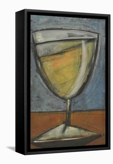 Glass of White-Tim Nyberg-Framed Premier Image Canvas