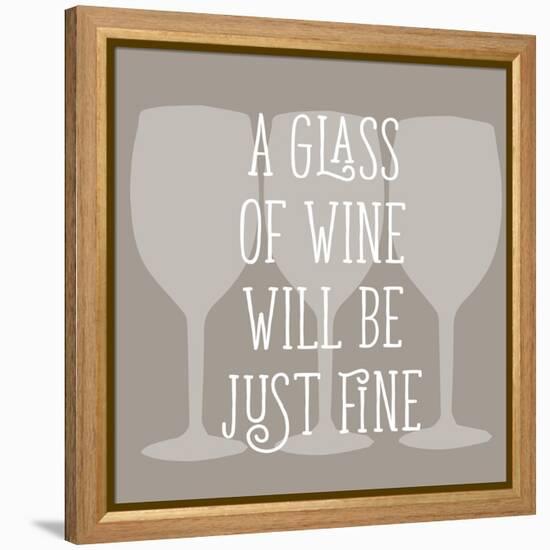 Glass of Wine-Sd Graphics Studio-Framed Stretched Canvas