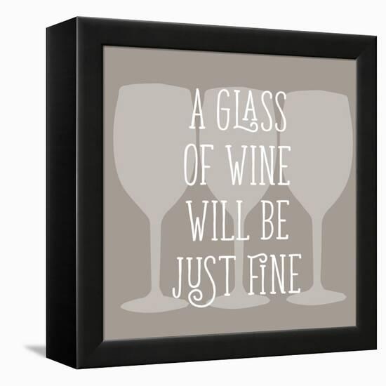 Glass of Wine-Sd Graphics Studio-Framed Stretched Canvas