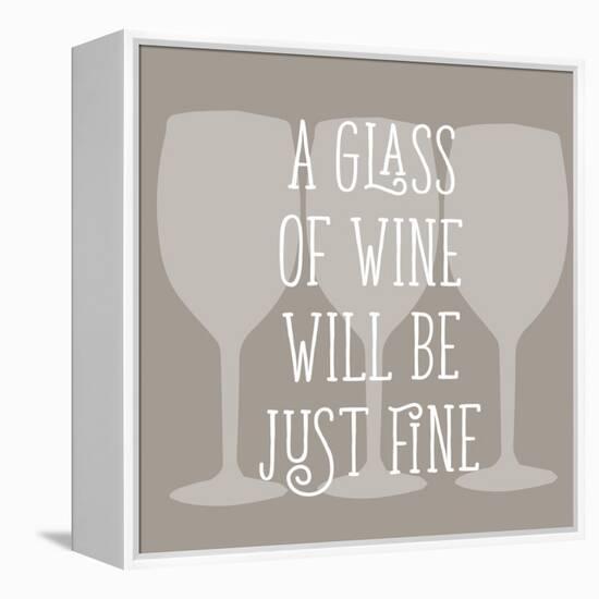 Glass of Wine-Sd Graphics Studio-Framed Stretched Canvas