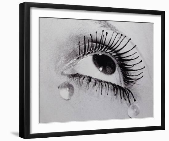 Glass Tears-Man Ray-Framed Art Print