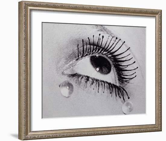 Glass Tears-Man Ray-Framed Art Print