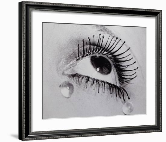 Glass Tears-Man Ray-Framed Art Print