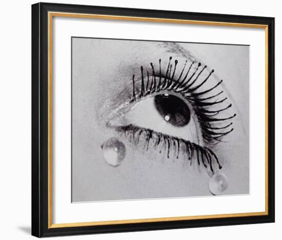 Glass Tears-Man Ray-Framed Art Print