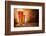 Glasses of Beer on Wooden Table-Jag_cz-Framed Photographic Print