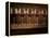 Glasses of Red Wine in a Row-Steve Lupton-Framed Premier Image Canvas