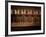 Glasses of Red Wine in a Row-Steve Lupton-Framed Photographic Print