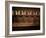 Glasses of Red Wine in a Row-Steve Lupton-Framed Photographic Print