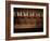 Glasses of Red Wine in a Row-Steve Lupton-Framed Photographic Print