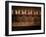 Glasses of Red Wine in a Row-Steve Lupton-Framed Photographic Print