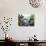 Glasses of White Wine on Table With River Relected in Glass, Loire, France, Europe-John Miller-Photographic Print displayed on a wall